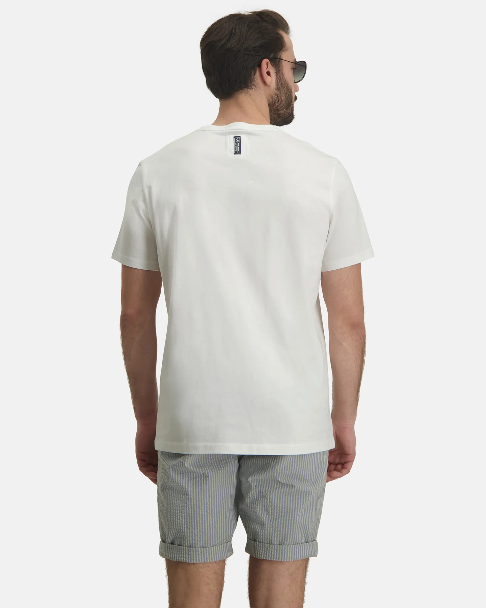 100% Katoenen Warp T-Shirt