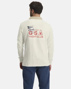 Cayman Rugbyshirt Met Lange Mouwen