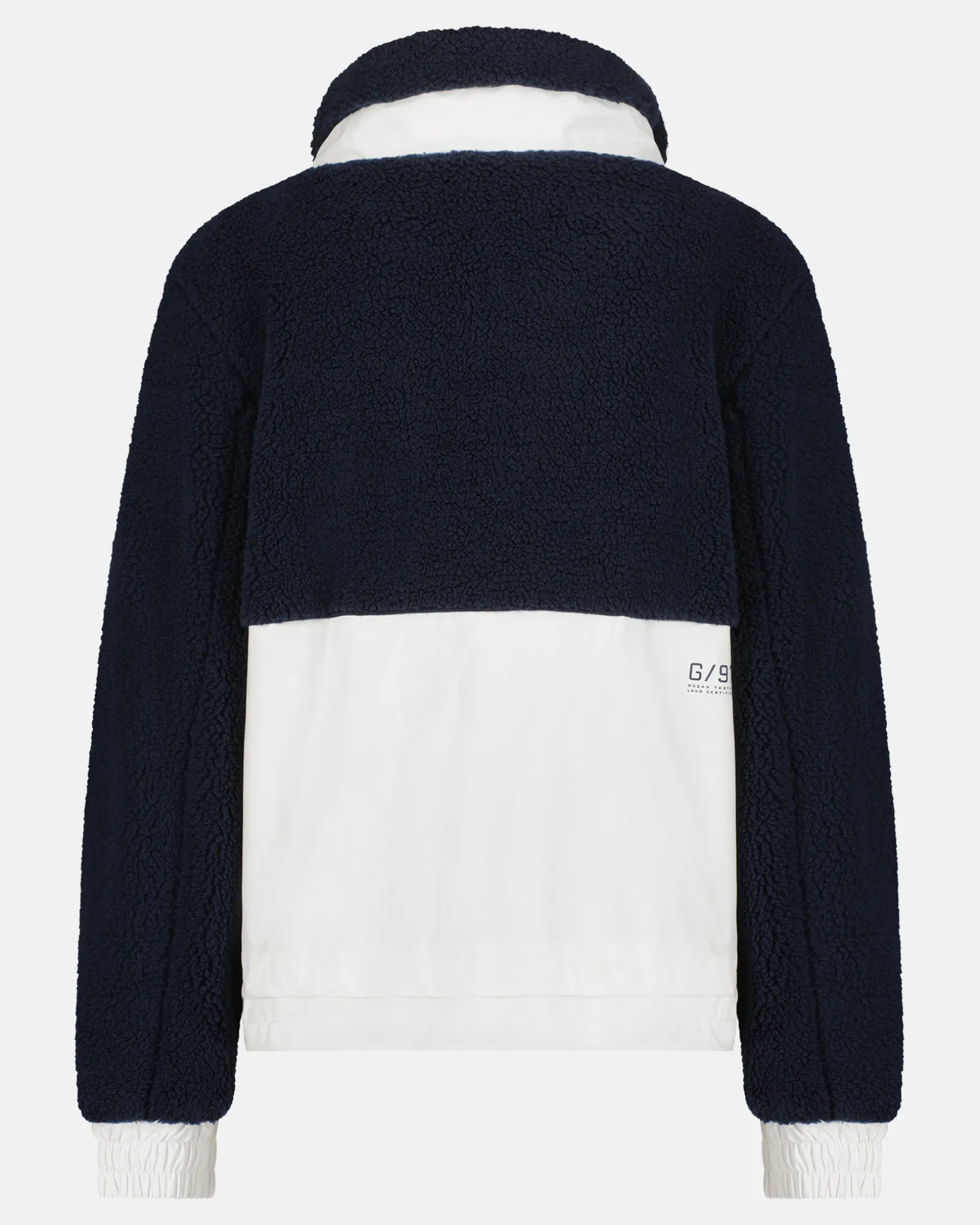 Fabric-Mix Fleece Jacket Laser