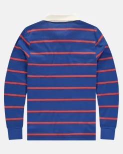 Het Klassieke Gebreide Rugbyshirt Van 100% Katoen