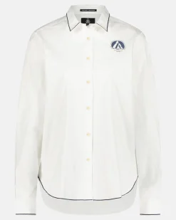 Het Wave Height-Blouse Van 100% Katoen