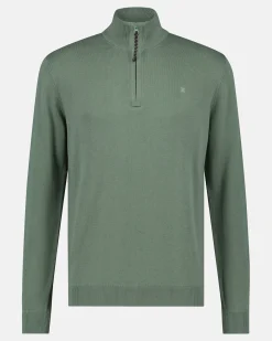 Schoener Sweater Met Halve Rits