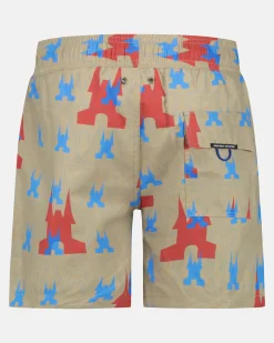 Tahiti Zwembroek Met All-Over Print